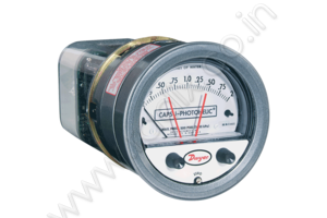 Capsu-Photohelic® Pressure Switch Gage