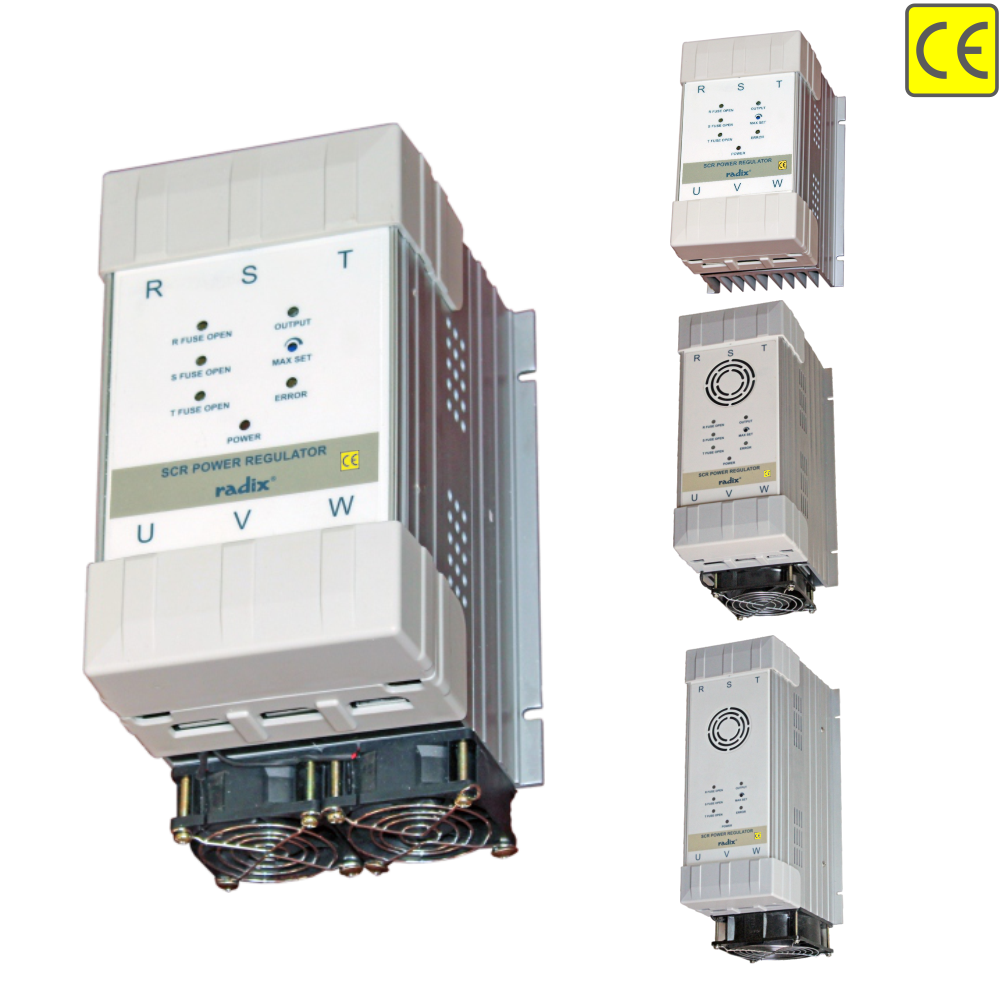 Radix TPR-3P-48XXX-H Three Phase SCR Power Controller For Resistive Load, 35 - 200 A